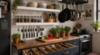 apartment kitchen storage effective solutions