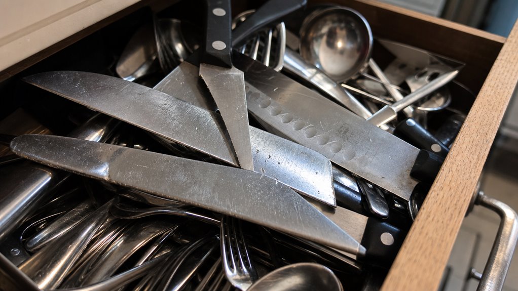daily edge damage from improper knife storage