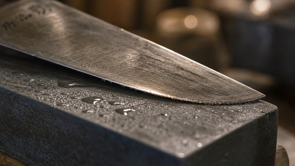 edge radius causes dullness honing vs sharpening