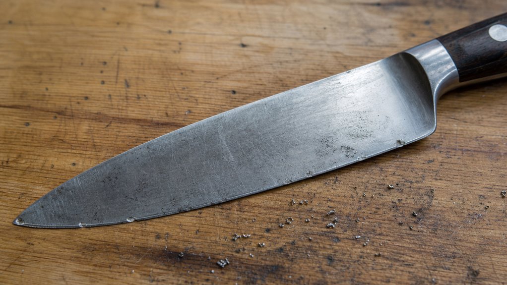 edge wear handle looseness steel loss