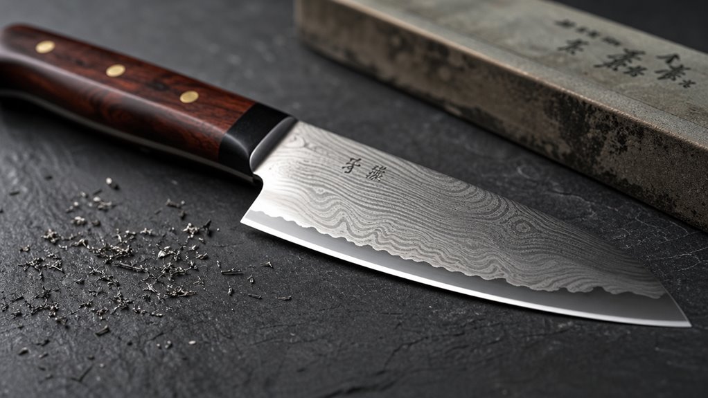 hand finished grind damascus cladding premium