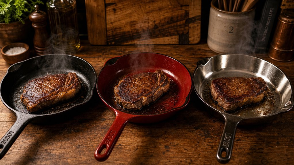 heat retention sear differences