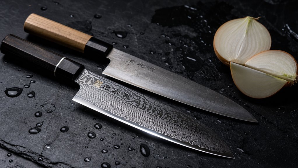 japanese knife steel and grind trade offs