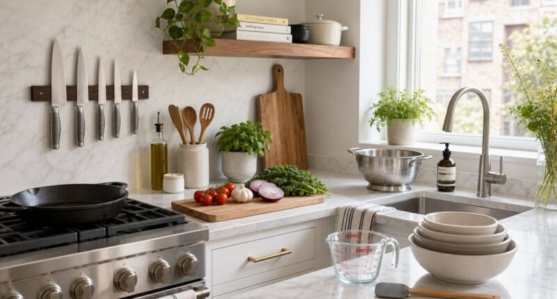 kitchen essentials first apartment purchases ahead