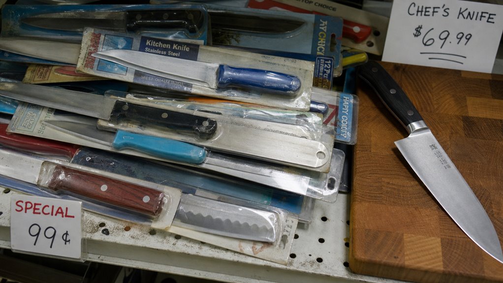 low grade dulling blades poor value