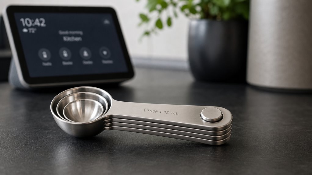magnetic measuring spoon set