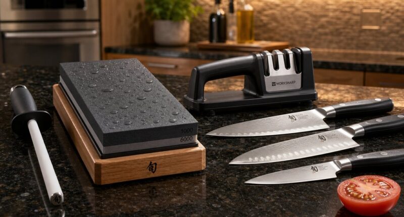 pro knife sharpener methods