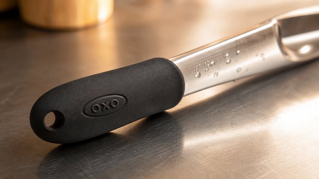 santoprene grips stainless blade