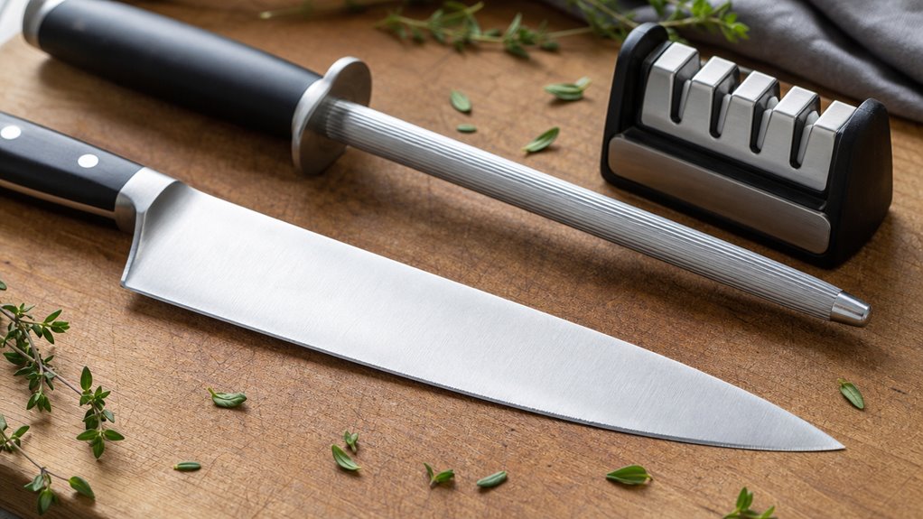 two basic sharpening tools only