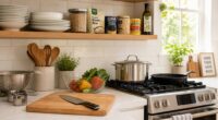 budget kitchen setup essentials