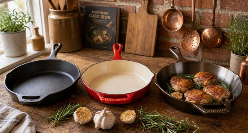 cast iron cookware comparisons