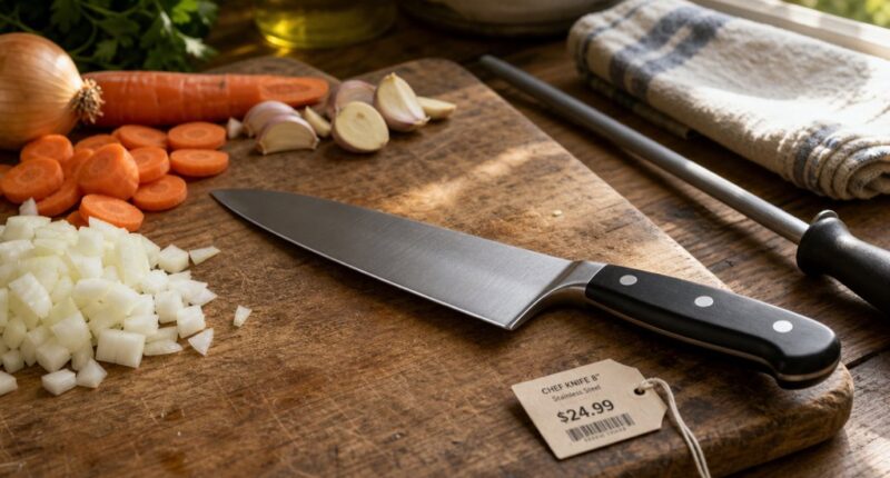 cheap beginner chef knife