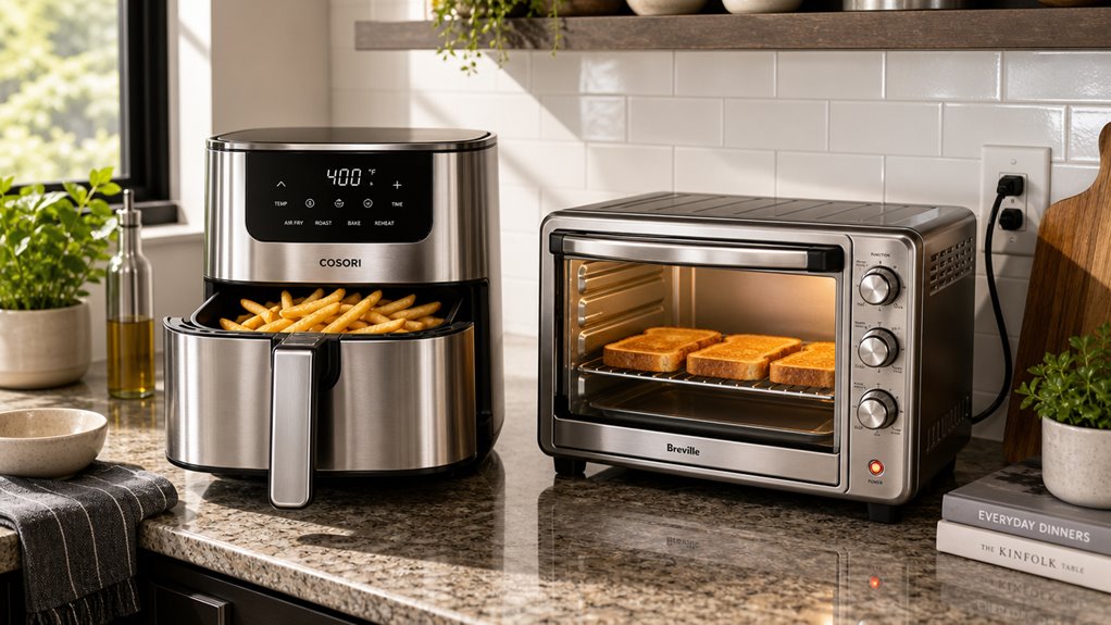 convection toaster oven replaces fryer