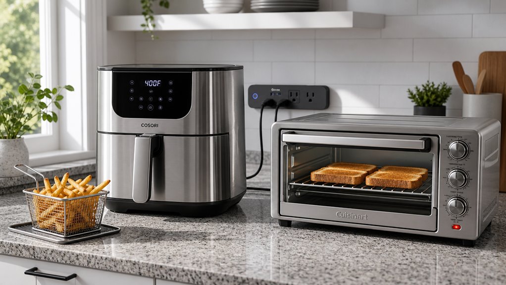 counterspace dictates appliance choice