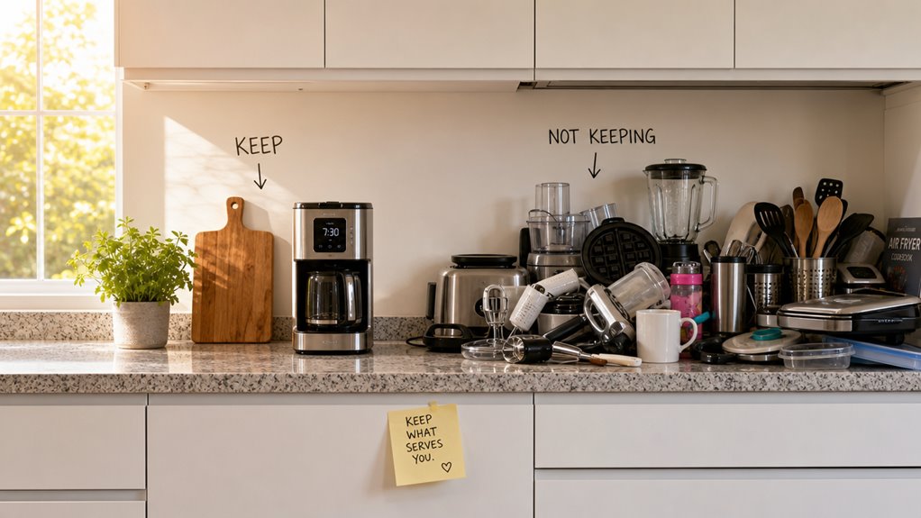 deliberate three filter kitchen cull