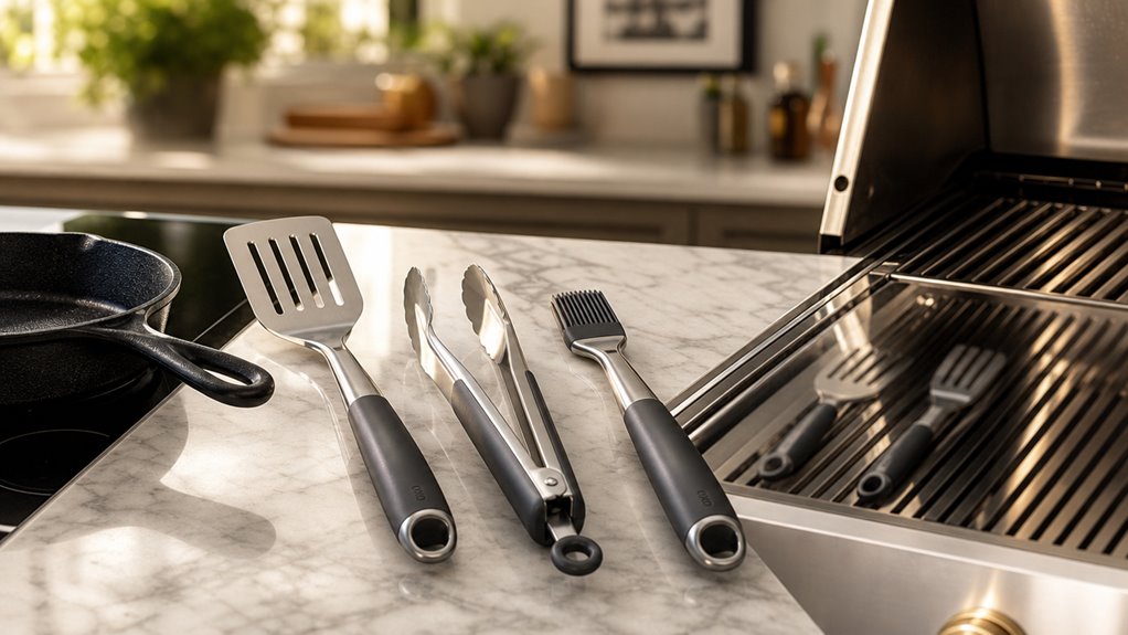 dual use stainless heat resistant tools