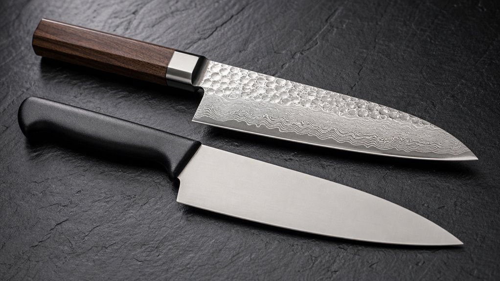 harder steel finer edge