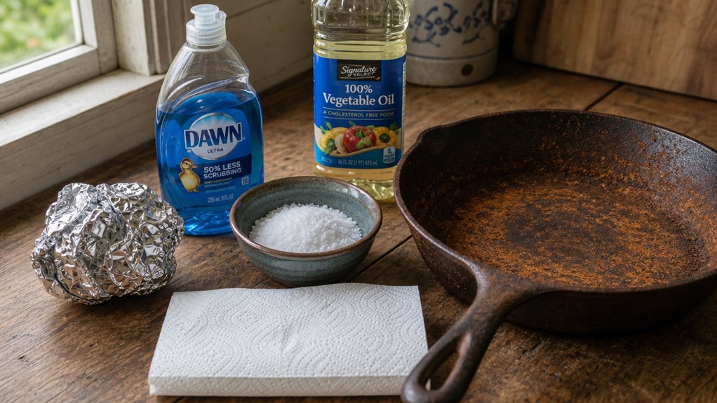 household rust removal methods