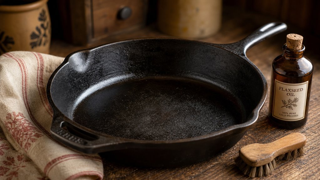 keep seasoned dry oiled