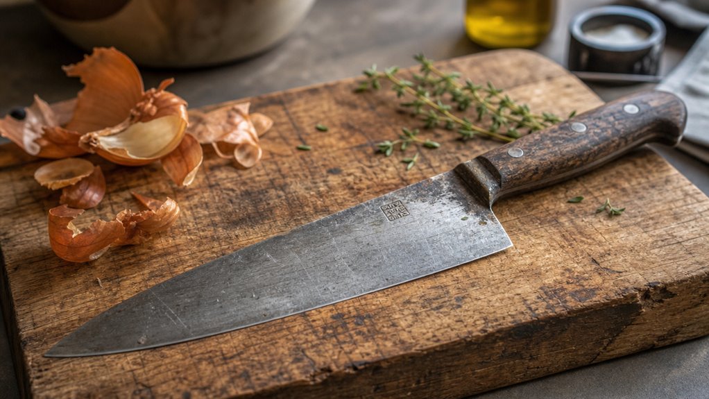 knife lifespan depends on maintenance