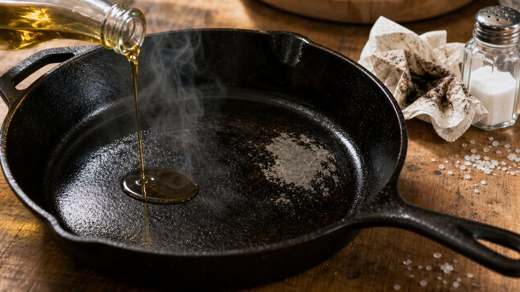 protect seasoning dry oil