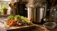 save veggie scraps make stock