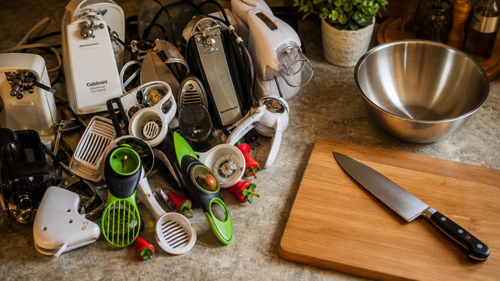 single use kitchen gadgets cluttering