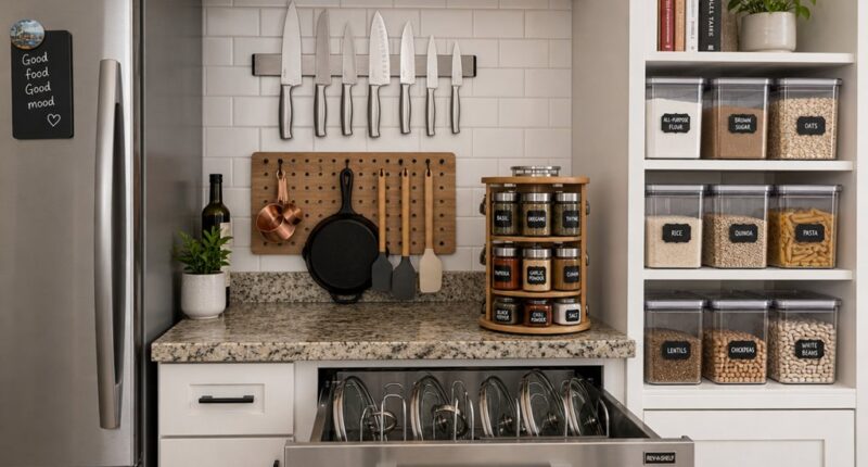 small space kitchen storage solutions