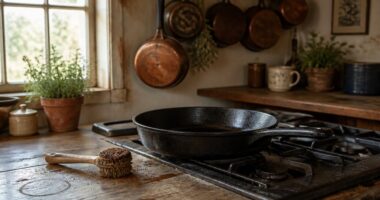 budget cast iron cleaning tools